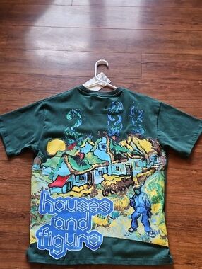 Green Vincent van Gogh Graphic Tee